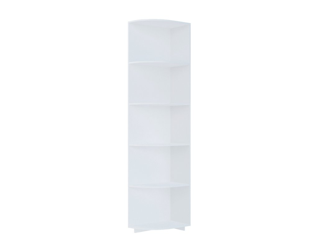 Стеллаж угловой SLIM 35x60х230 Бл
